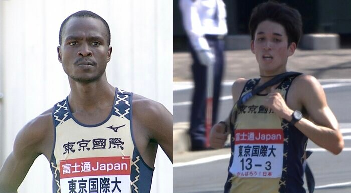 東京国際大学のイェゴン・ヴィンセントと丹所健のダブルエース