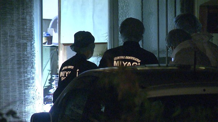 ドア開けた直後に被害 宮城・自宅で刺され男性死亡