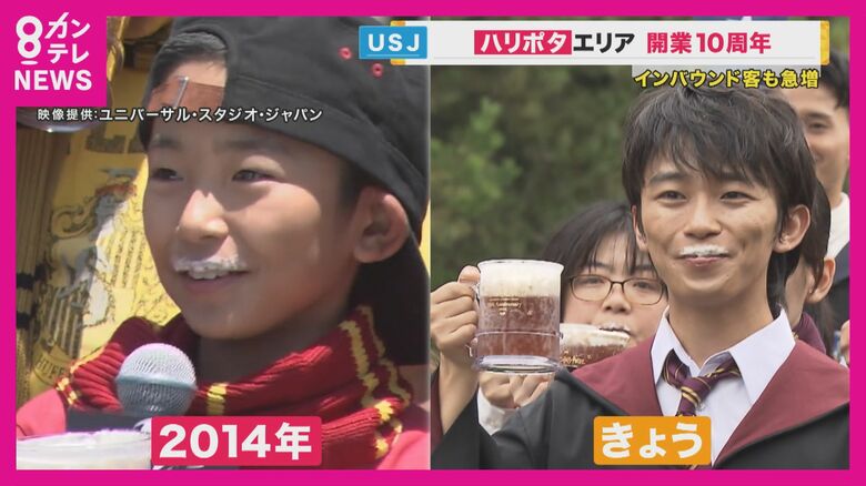 USJ進化の“礎” 「ハリー・ポッター」エリア10周年　気分は「ホグワーツ」の生徒　名物ツアーが4年ぶり復活｜FNNプライムオンライン