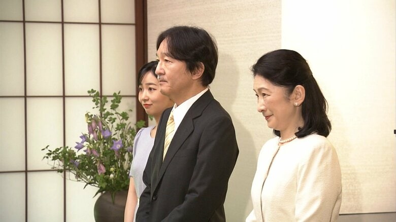 秋篠宮ご夫妻佳子さま　石川県の行政相談委員と懇談　能登半島地震のお見舞い伝えるなど活動を労う｜FNNプライムオンライン