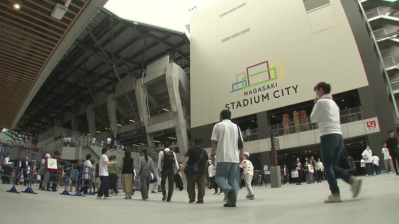 「非日常をもっと当たり前に」長崎スタジアムシティがグランドオープン！「長崎から日本を元気に」｜FNNプライムオンライン