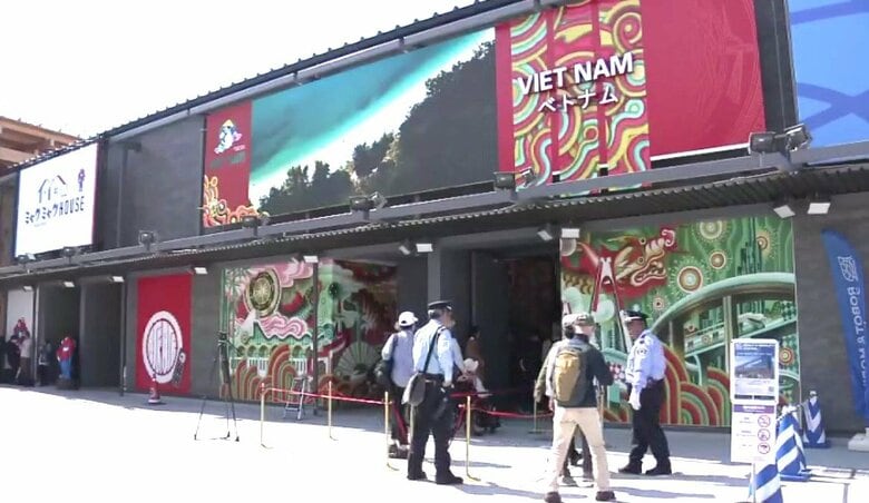 【速報】ベトナム館オープン　開幕から約2週間遅れで完成【大阪・関西万博】｜FNNプライムオンライン