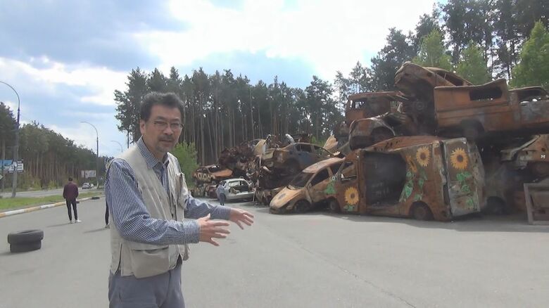 「戦地ウクライナの現実を直視せよ」日本人ジャーナリストが“現地取材” 　虐殺の街ブチャ・地雷に悩むハルキウ近郊の村｜FNNプライムオンライン