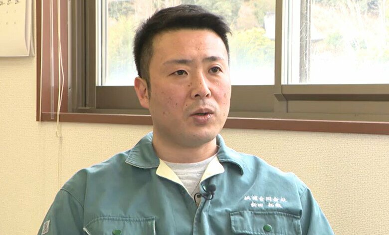 桃浦かき生産者合同会社　新田拓哉代表