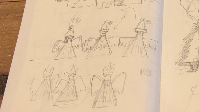 朝永さんが持ち歩いている絵コンテノート