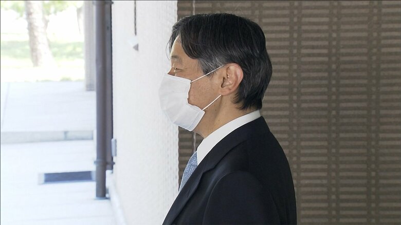 陛下は、面会後、バイデン大統領を見送られた