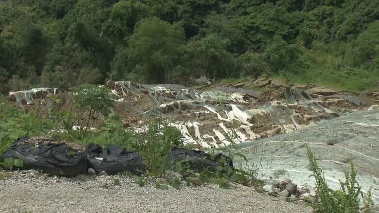 同じエリアでは1年前にも地割れの「異変」