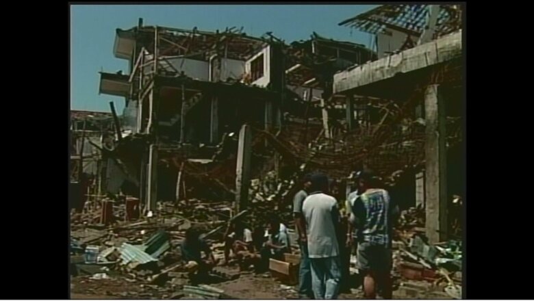 バリ島・ディスコ爆弾テロの現場　2002年10月