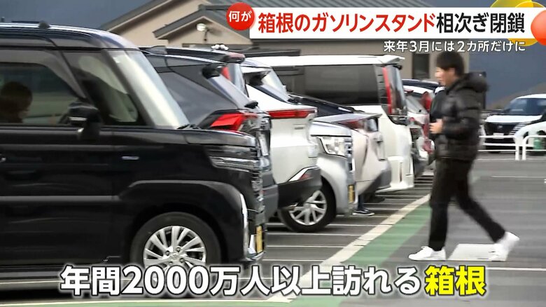 年間2000万人以上が訪れる箱根