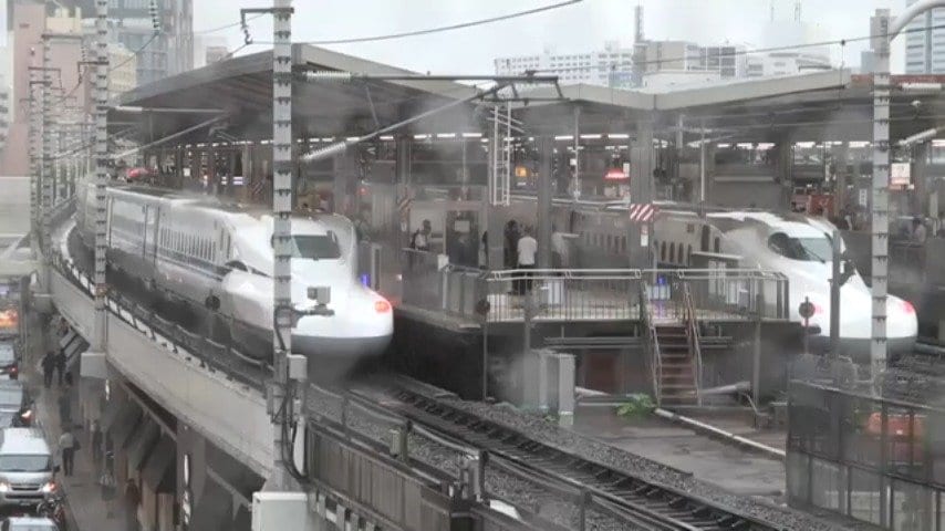 【速報】東海道新幹線は全線で運転再開　午後5時15分ごろから順次