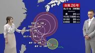 9月25日（金）宮崎の天気