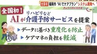全国初 “AIでケアプラン”システム開発へ ケアマネージャーの負担軽減など期待 福岡市