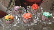 おはぎのイメージ覆す「華おはぎ」 色とりどり咲く花は瞬く間にSNSで話題に