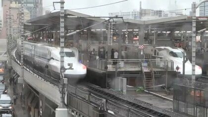 【速報】東海道新幹線は全線で運転再開　午後5時15分ごろから順次