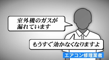 【独自】飲食店のエアコン室外機に穴…「すぐ修理できます」業者が“自作自演”か 被害10件超 40代男を書類送検【福岡発】　