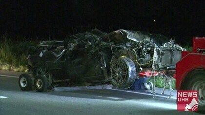 無免許運転を繰り返していた 150キロ超で運転し横転 5人