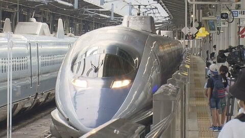 【写真で振り返る】”世界最速”ギネス世界記録にも…山陽新幹線「５００系」車両　２７年１月で定期列車運転終了へ