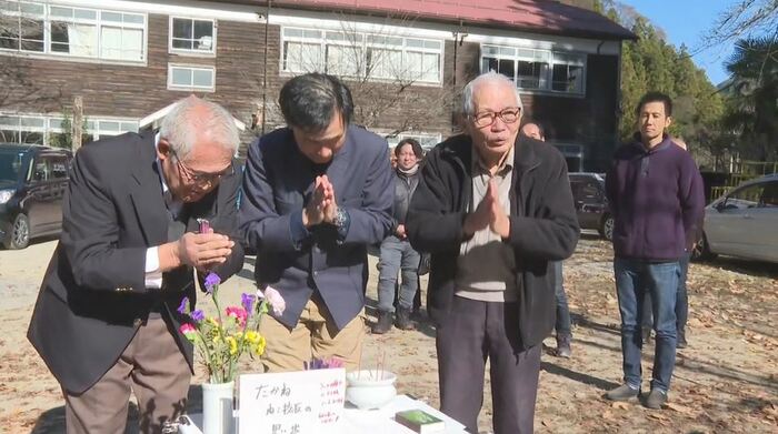 お別れ会(11月25日 飯田市南信濃・旧木沢小学校)