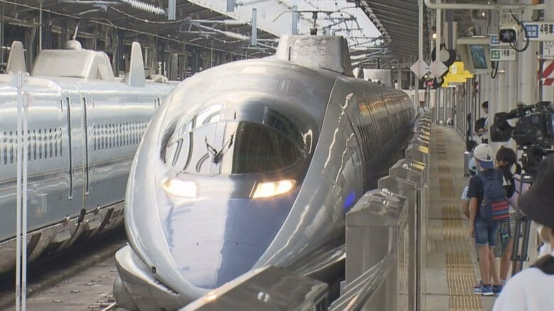 【速報】山陽新幹線「５００系」２７年１月で定期運転終了”ドクターイエロー”も同時期に検測運転終了｜FNNプライムオンライン