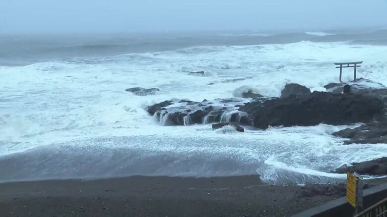 台風15号が茨城県南部に上陸　茨城県上陸は観測史上初めて｜FNNプライムオンライン