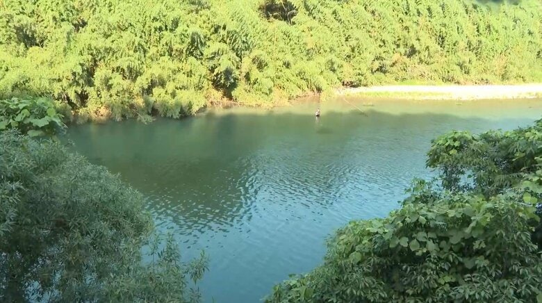 【速報】延岡市・小川で水難事故か　高校生とみられる男性1人が意識不明｜FNNプライムオンライン