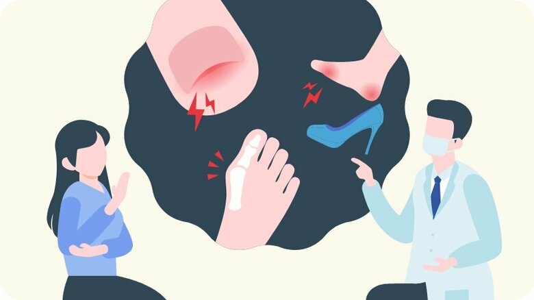 あなたの爪の切り方は間違っている！？“巻き爪”予防のための正しい爪切りの方法と靴の選び方4つのポイント｜FNNプライムオンライン
