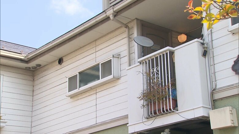 事件現場となったアパート(2019年3月 横浜市・鶴見区)