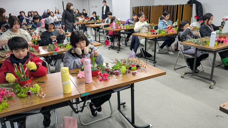 世田谷市場で実施された親子参加型イベント