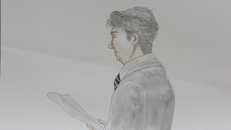 検察官の様子　6月17日