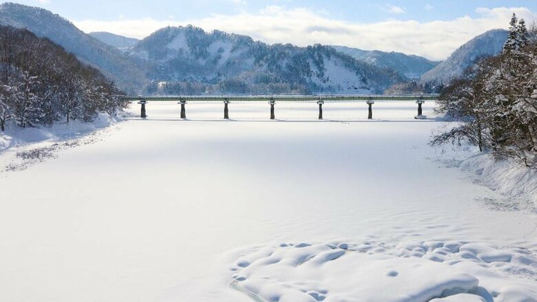 西和賀町は豪雪地帯だという（画像提供：西和賀町）