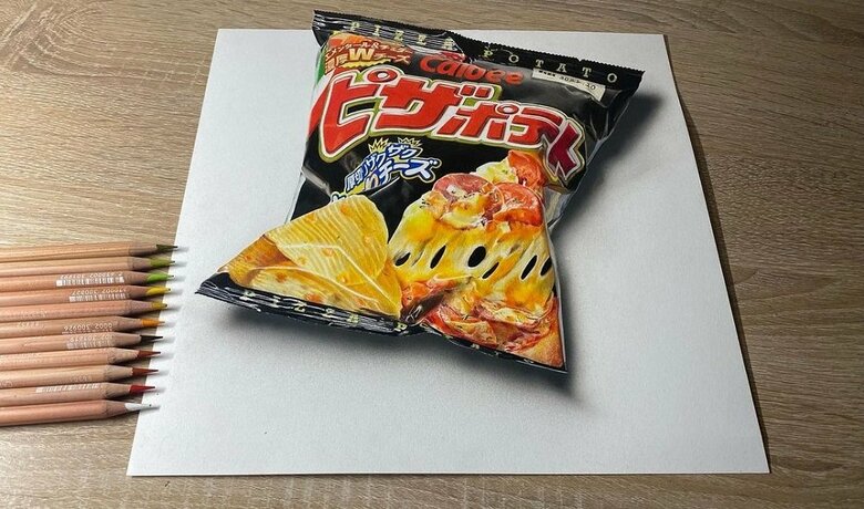 「ピザポテト」身近なものを題材にしているという