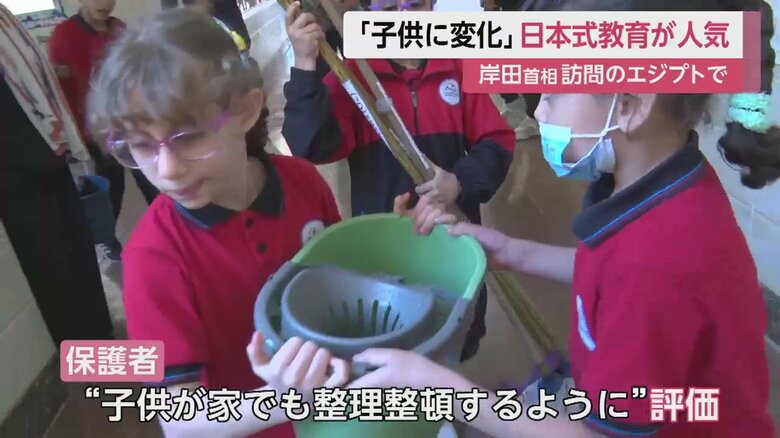 役割分担し、掃除