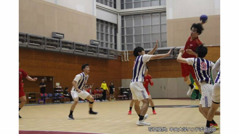 中央大学ハンドボール部・藤川淳選手