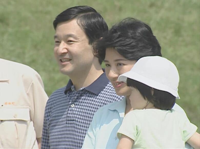 那須で夏休みを過ごされるご一家（2003年）