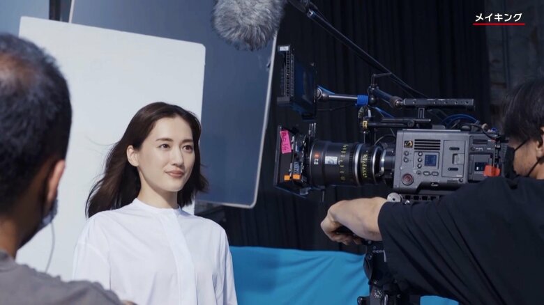 撮影メイキングシーン