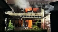 【速報】鯖江市で工場火災　消火活動続く　けが人はいない模様（午後10時15分現在）