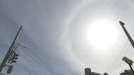 「天気下り坂のサイン」ハロが出現　28日夕方から傘が必要、蒸し暑さはピークへ【ソラをライブ】