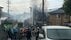 【速報】住宅街のうどん店を焼く火事　消防が出動し消火に当たる　従…