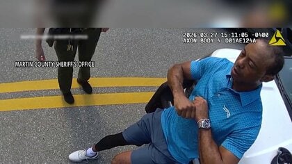 「逮捕ですか？」「その通りだ」タイガー・ウッズ選手逮捕時の映像公開…薬物摂取を説明　警察官が錠剤押収　アメリカ