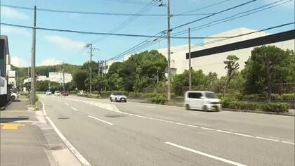早朝の高知市で重体事故　ミニバイクが電柱に衝突