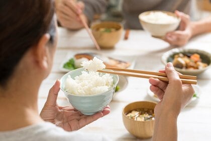 売上金額の伸長続くコメ 食品スーパーマーケットで3割増加