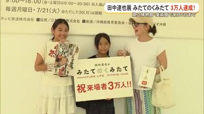 田中達也展 みたてのくみたて3万人達成！　9月6日まで開催中