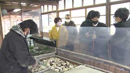 津波受けても「落ちないカキ」として受験生に…ピンチを逆手に　海底火山噴火で被害受けた養殖業者【三重発】