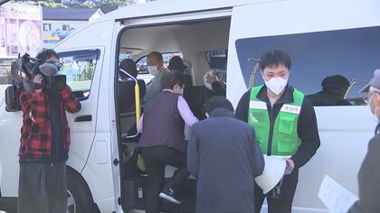 大分市大規模火災　被災者がバスで自宅へ　規制された区域内に「現実受け止められない」大分