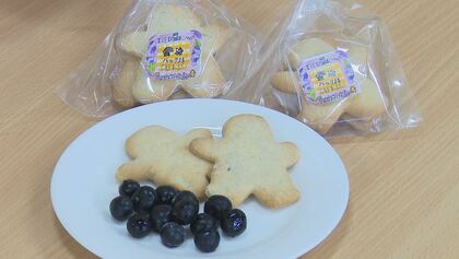 「褒めてもらえてよかった」小学4年生が地域の魅力を発信　地元産ラベンダーやハックルベリーを使った菓子を考案　完成した商品をお披露目