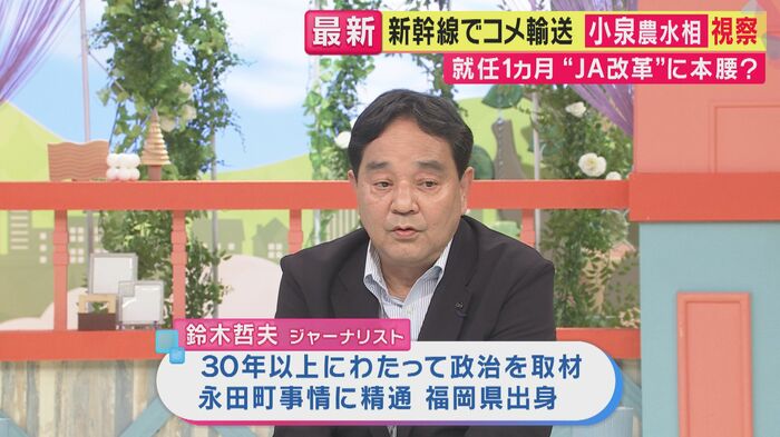 鈴木哲夫さん 関西テレビ「旬感LIVEとれたてっ!」