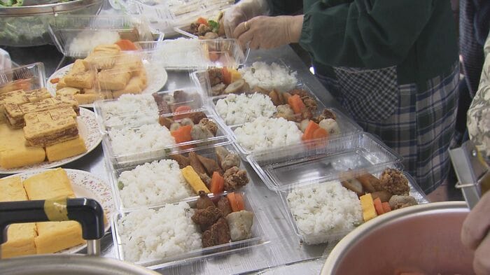 栄養たっぷりのお弁当