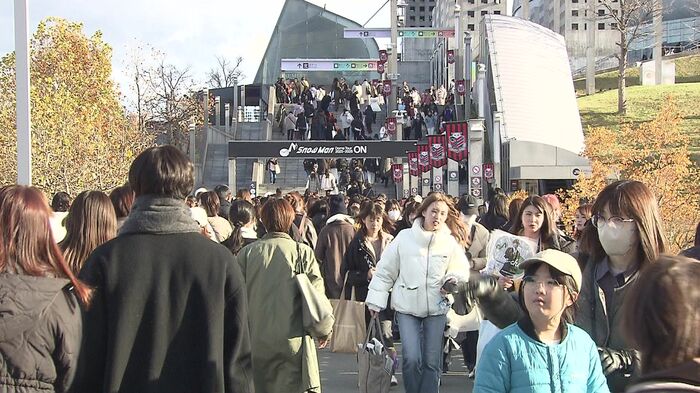 大和ハウスプレミストドームで「Snow Man」のライブが行われた