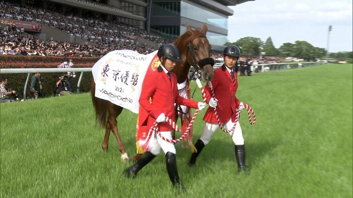 2024年 日本ダービーを制したダノンデサイル