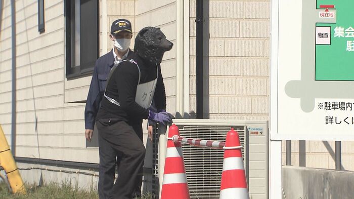 仙台市、警察、猟友会が合同で行った クマ対応訓練